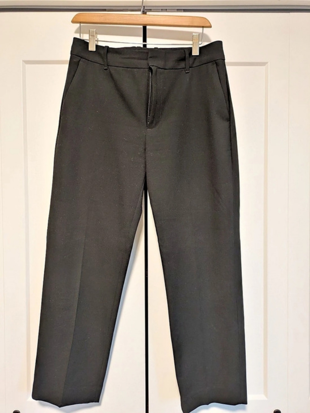Club Monaco Black Trousers 3/4 Length Size 6